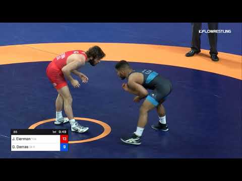 65 Kg Consolation Jaydin Eierman Titan Mercury Wrestling Club TMWC Vs Domonick Demas OK RTC