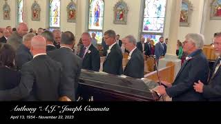 Funeral Mass for Anthony “A.J.” Joseph Cannata