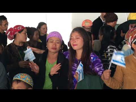Bnei Menashe sing their aliyah "anthem"