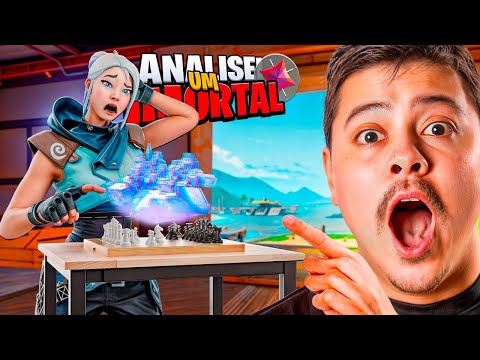 ENSINEI NOÇÃO DE JOGO E MAPA PRA UMA JETT IMORTAL!