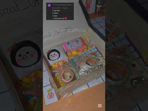 Packing order fake | #sticker#short#diy #paper squishy#kawaii#trending