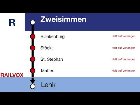 MOB Ansagen » R90 Zweisimmen — Lenk (2023) | Railvox | SLBahnen