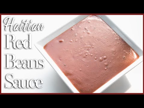 QUICK Haitian Red Beans Sauce in 30 mins(Sauce Pwa)⎮Tasteeful Recipes
