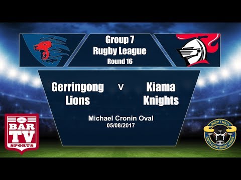 2017 Group 7 RL Round 16 Full Match Replay - Gerringong Lions V Kiama Knights