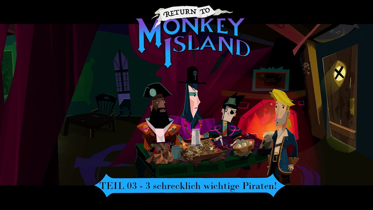 Undertaker vs. Monkey Island: Teil 3 – 3 schrecklich wichtige Piraten!  #gameplay #monkeyisland
