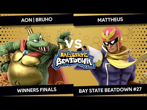 Bay State Beatdown #27 - Bruho (King K Rool, ROB) vs Mattheus (Captain Falcon) - Winners Finals