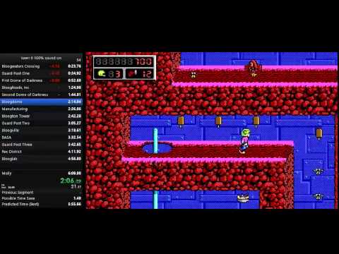 keen 6 100% speedrun in 5:58.88