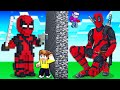 I Cheated With DEADPOOL in Minecraft Build Battle!