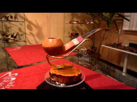 Pipa radica e corno rhodesian anno 1945 - www.paronellipipe.it