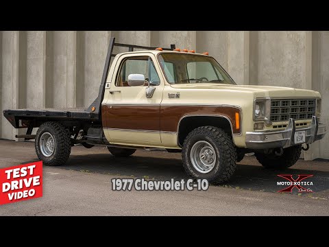 1977 Chevrolet K10 Custom Deluxe Flatbed 4x4