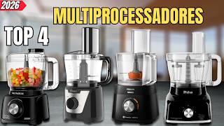 4 MELHORES Multiprocessadores de Alimentos de 2026 | MULTIPROCESSADORES CUSTO BENEFÍCIO