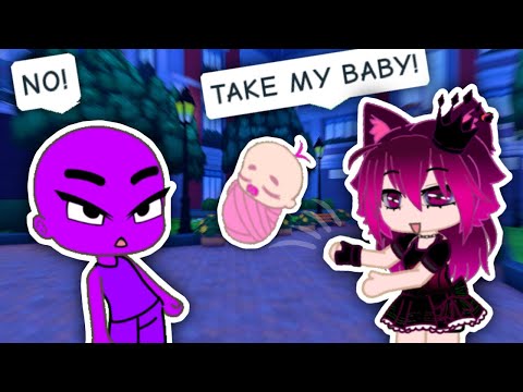 THROWING A BABY AT PEOPLE on Gacha Online Roblox