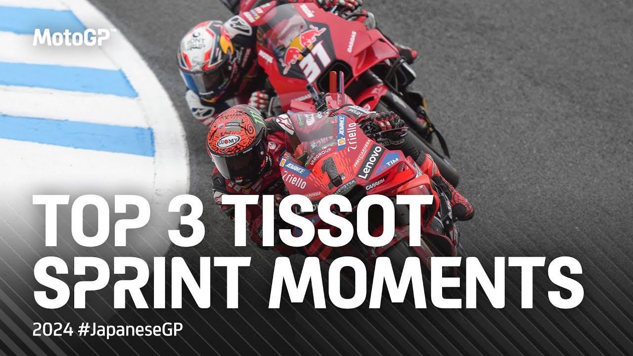 Top 3 #TissotSprint Moments 😱 | 2024 #JapaneseGP