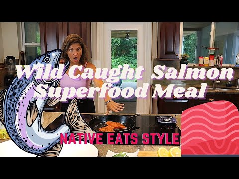 How To Make Quick Homemade Wild Caught Salmon Superfood Paleo Meal 🐟