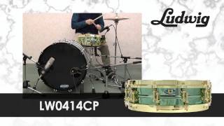 Video thumbnail for LUDWIG スネア LW0414CP by サウンドハウス