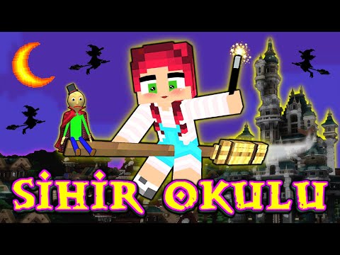AREF'İN KIZI SİHİR OKULUNA BAŞLADI! 😱 - Minecraft