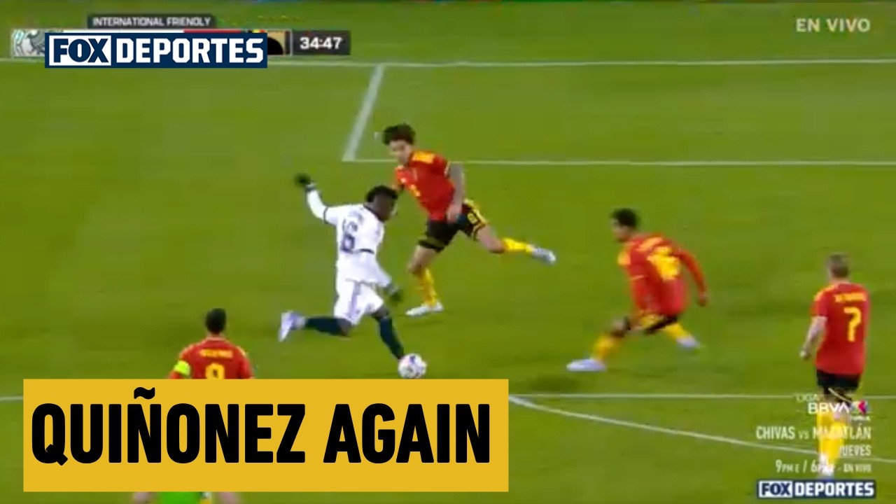 QUIÑONES AGAIN 😲⚽️ | Mexico 1-0 Belgium | International Friendly.