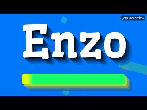 HOW PRONOUNCE ENZO! (BEST QUALITY VOICES)