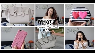 Whats in my bag || Céline Tie Tote