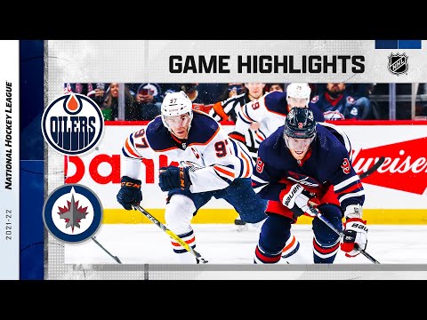 Oilers @ Jets 11/16/21 | NHL Highlights
