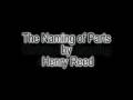 Naming of Parts, by Henry Reed 