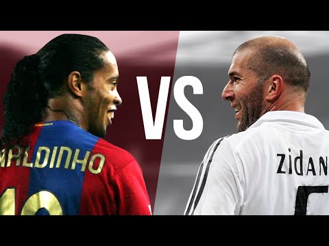 Ronaldinho VS Zidane - Who Is Better? - Crazy Skills Show & Goals - HD