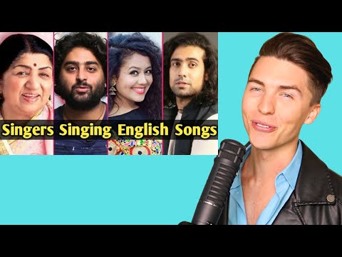 VOCAL COACH Reacts to FAMOUS Indian Singers Singing English Songs