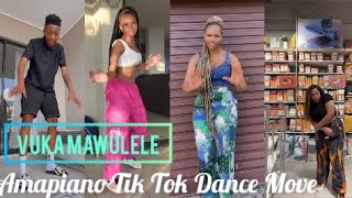 Vuka Mawulele Amapiano Tik Tok Dance Challenge Video Compilation 2023🔥🔥#satiktok #vukamawulele