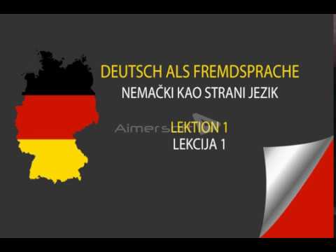 Nemački jezik za početnike - lekcija 1 - alfabet, pravila izgovora
