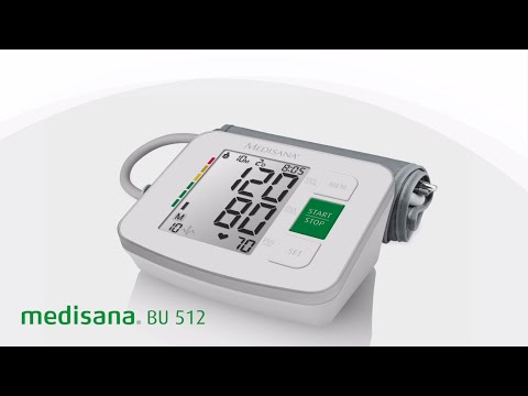 Kraujospūdžio matuoklis Medisana BU512 51162 video