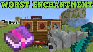 Minecraft Xbox 360 / PS3 - WORST ENCHANTMENT EVER