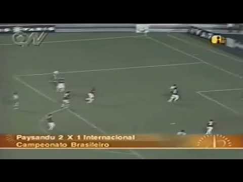 PAYSANDU 2 x 1 INTER - 28/08/2004 - BRASILEIRÃO