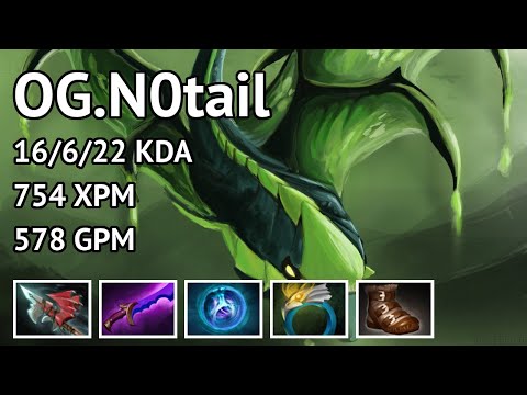 Dota Memories OG.N0tail - Viper highlights - Game 3687523600 - Dota 2