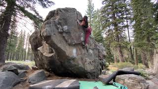 Video thumbnail of You're a Mean One, V7. Lake Tahoe
