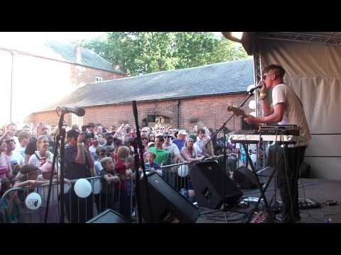 Petebox beatboxing on the LeftLion stage at Nottingham's 2011 Splendour Festival