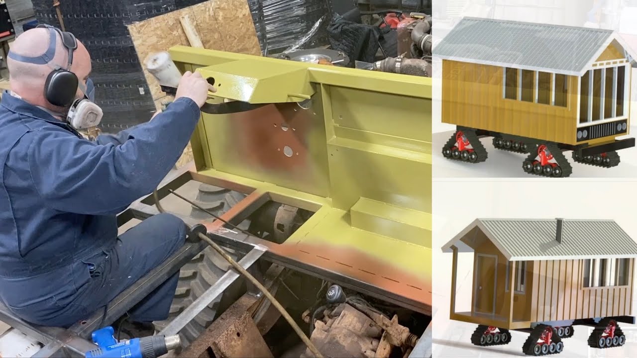 Rubishack: Floor and Firewall fab.