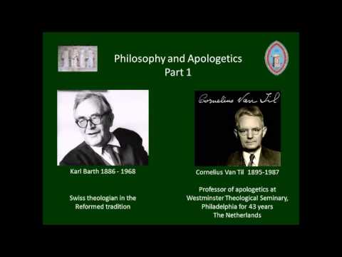 Cornelius Van Til on Karl Barth Part 1 1968