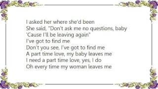 Isaac Hayes - Part Time Love Lyrics