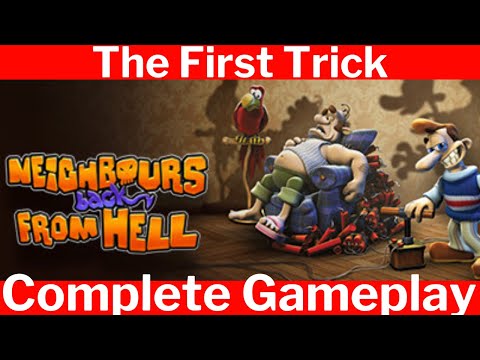 The First Trick Gameplay | Neighbours back From Hell | Intro and Episode 1 Walkthrough