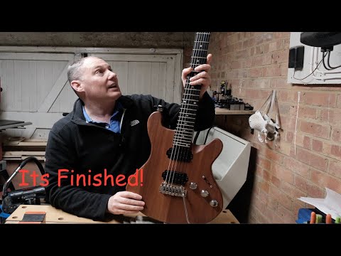Prototype Electric Guitar Build 8  - Final Setup Guide, Pictures and 3 chords!
