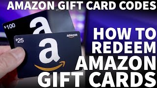 How to Redeem Amazon Gift Card - How to Buy Things with an Amazon Gift Card Code