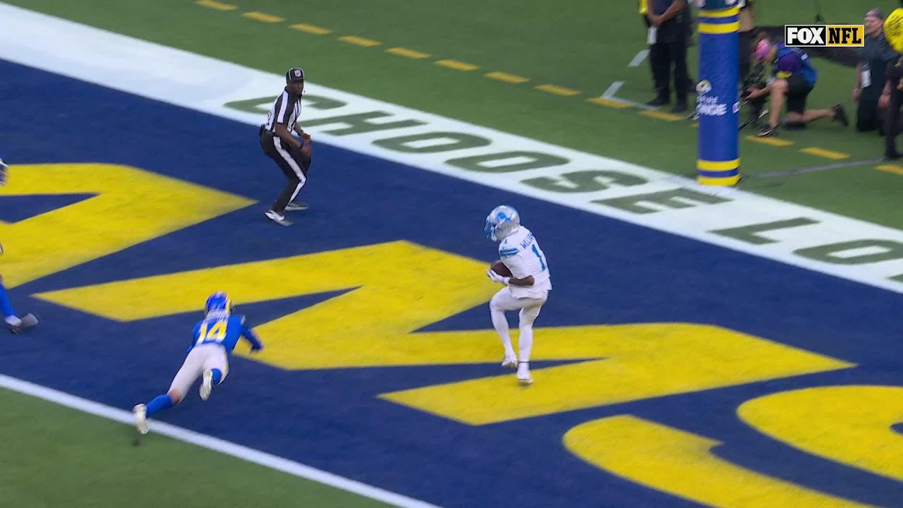 Goff calls up Williams' number for a Lions' TD