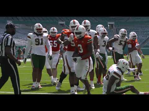 Spring Game video melt