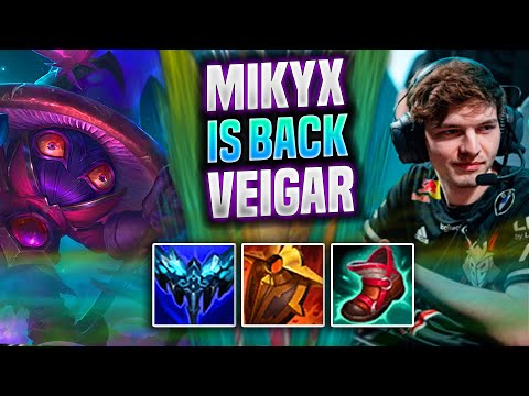 MIKYX BRINGS BACK WITH VEIGAR SUPPORT! - G2 Mikyx Plays Veigar SUPPORT vs Zilean! | Patch 11.22