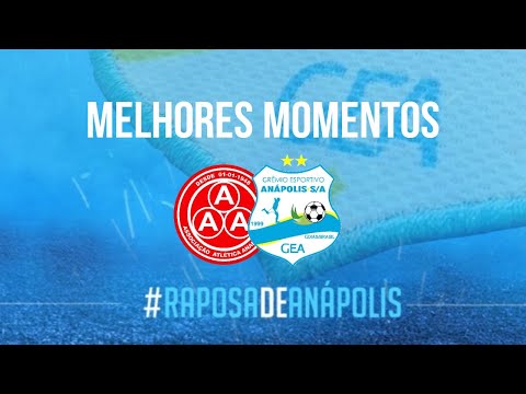 MELHORES MOMENTOS - ANAPOLINA 1 x 2 GRÊMIO ANÁPOLIS - 28/01/2021