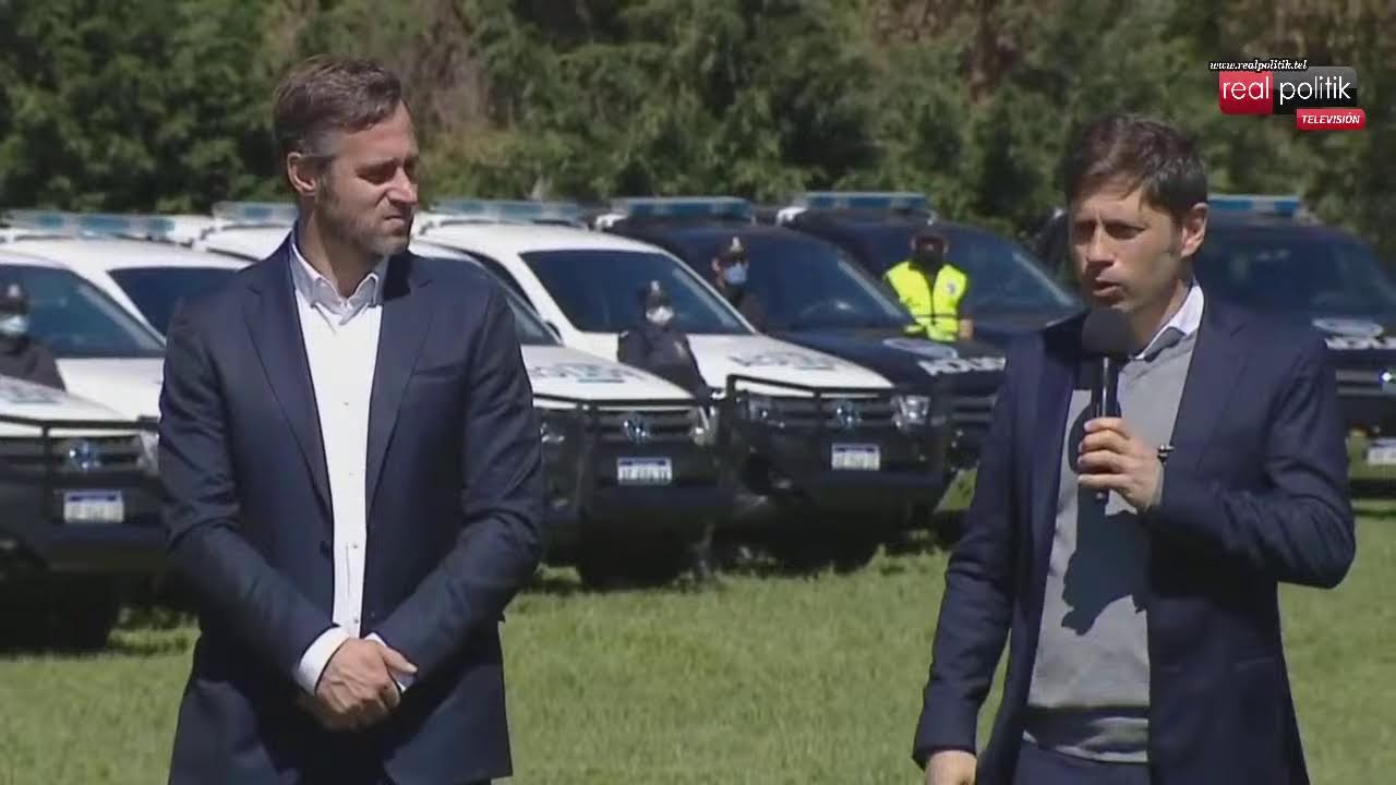 Kicillof anunció la entrega de 54 patrulleros en Pilar