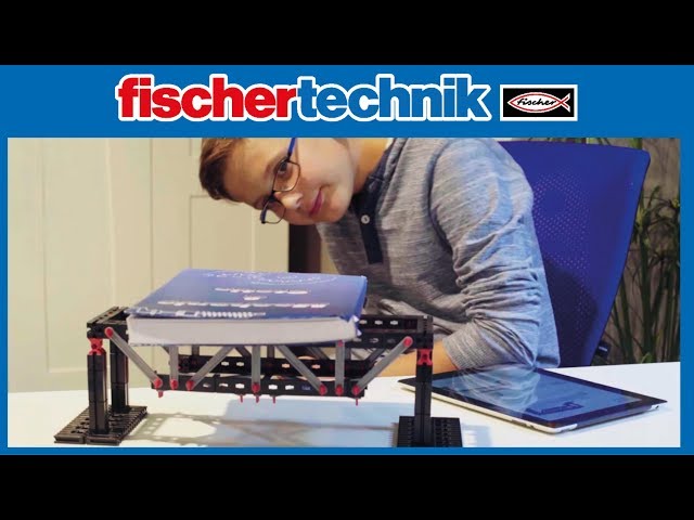Video teaser for Spannender Experimentierkasten für Kinder / Mechanik & Statik lernen / fischertechnik