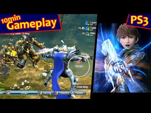 White Knight Chronicles ... (PS3) Gameplay