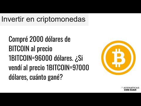 CUÁNTO DINERO GANÉ COMPRANDO BITCOIN