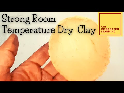 Simple Paper Fiber Reinforced Clay | Great Dry Strength